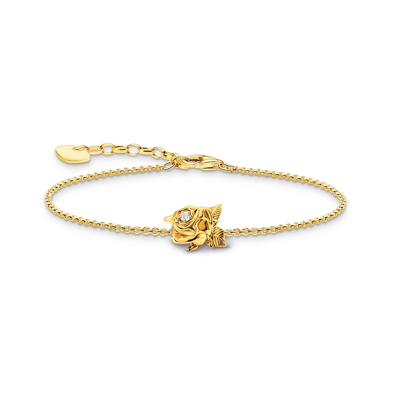 Thomas Sabo – Armband med Ros Guld