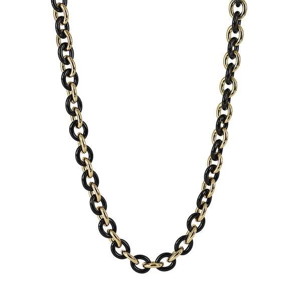 RUBY Small Halsband Svart/Guld - Astrid & Agnes - Nordic Spectra