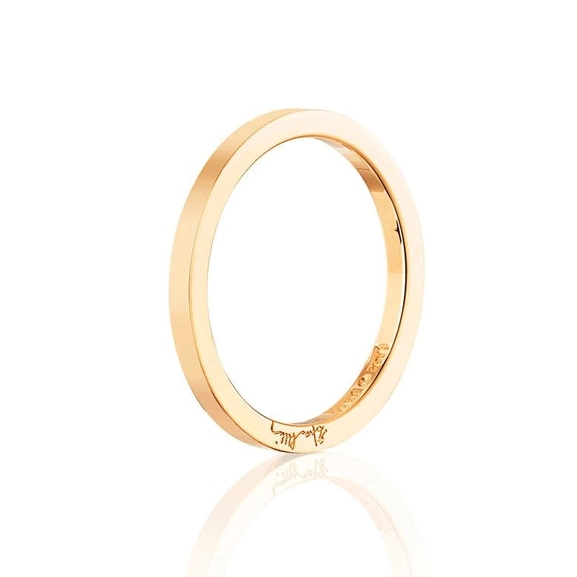 Plain & Signature Thin Ring Gold - Efva Attling ringar - Snabb frakt & paketinslagning - Nordicspectra.se