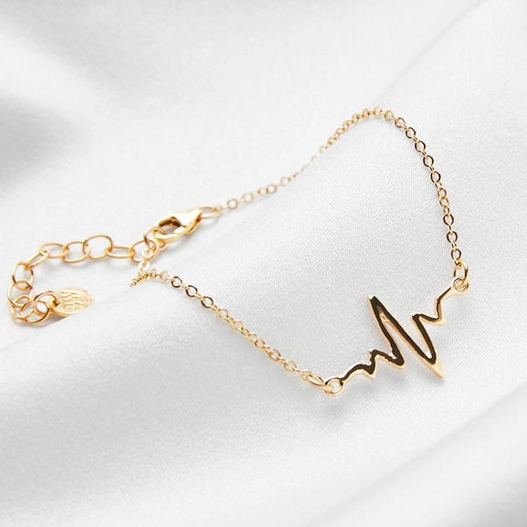 Heartbeat - Gold Armband von Sofia Wistam, Schneller Versand - Nordicspectra.de