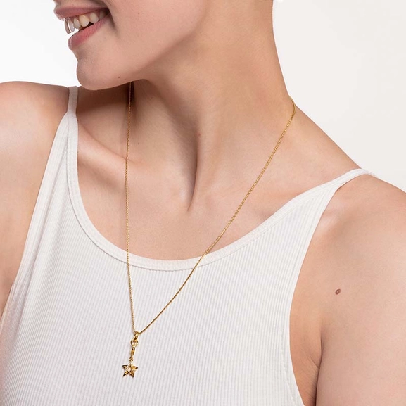 Charm-Anhänger Stern Mit Steinen Gold von Thomas Sabo, Schneller Versand - Nordicspectra.de