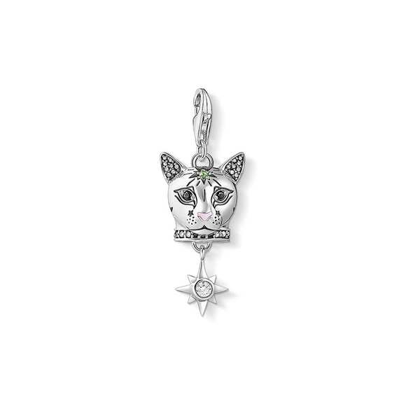 Silverkatt med Stjärna Berlock - Thomas Sabo berlock - Snabb frakt & paketinslagning - Nordicspectra.se