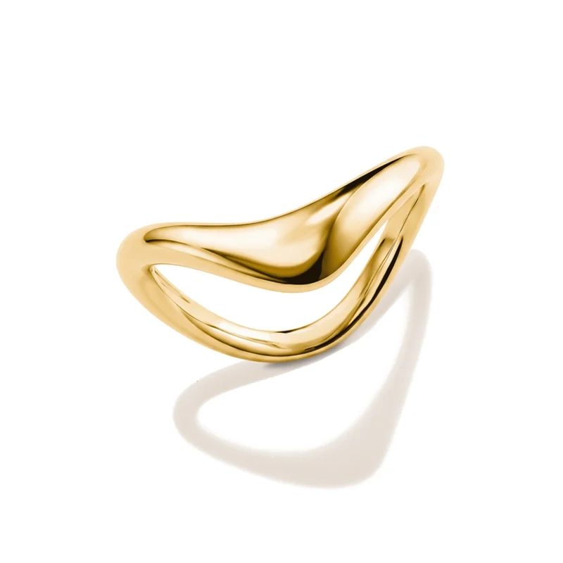 Thomas Sabo - V&aring;gformad Ring Guld