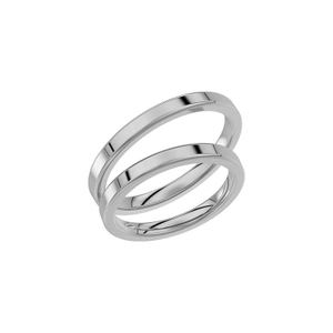 237-2.5 White Gold - Wedding & engagement rings - Schalins - Scandinavian design - Nordic Spectra