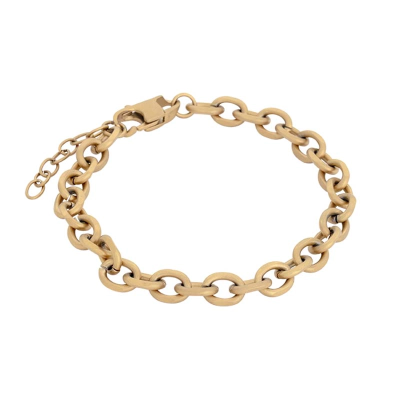 By Billgren - Armbandslänk Guldpläterat Stål