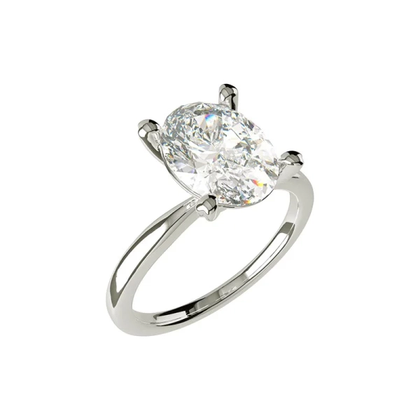 North046 White Gold - Wedding & engagement rings - Schalins - Scandinavian design - Nordic Spectra