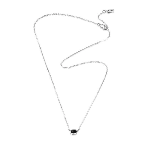 Love Bead Necklace Silver - Onyx - Efva Attling - Suuri valikoima & ilmainen lahjapaketointi - Nordicspectra.fi
