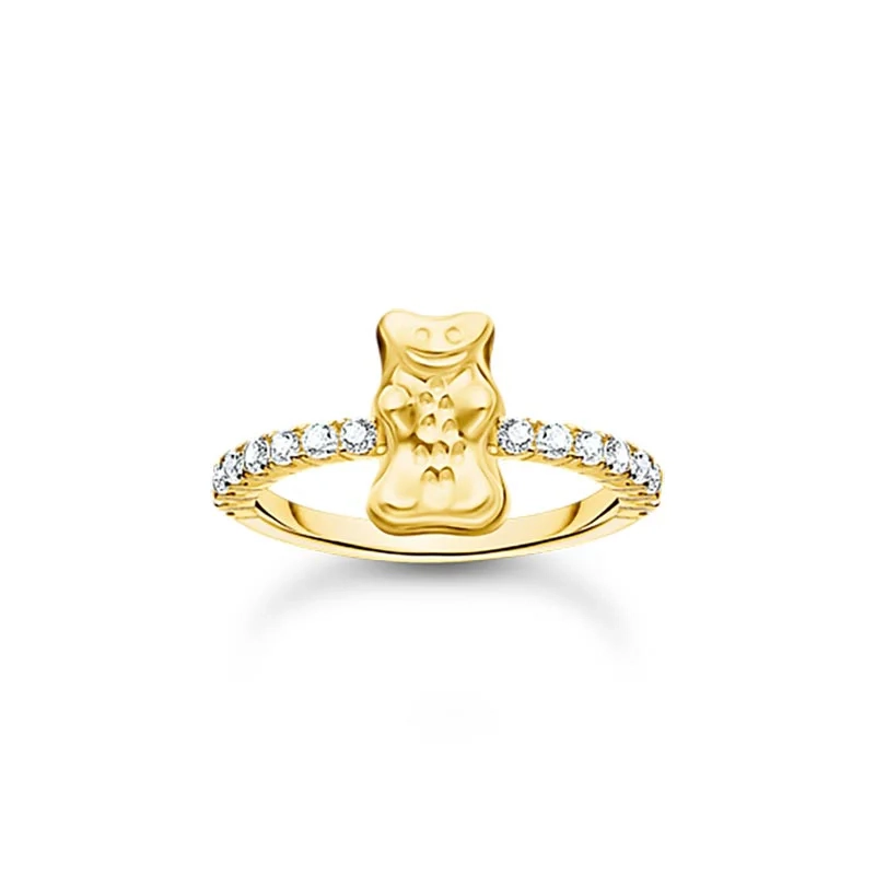 Thomas Sabo - HARIBO Glittrande Stenar Ring Guld