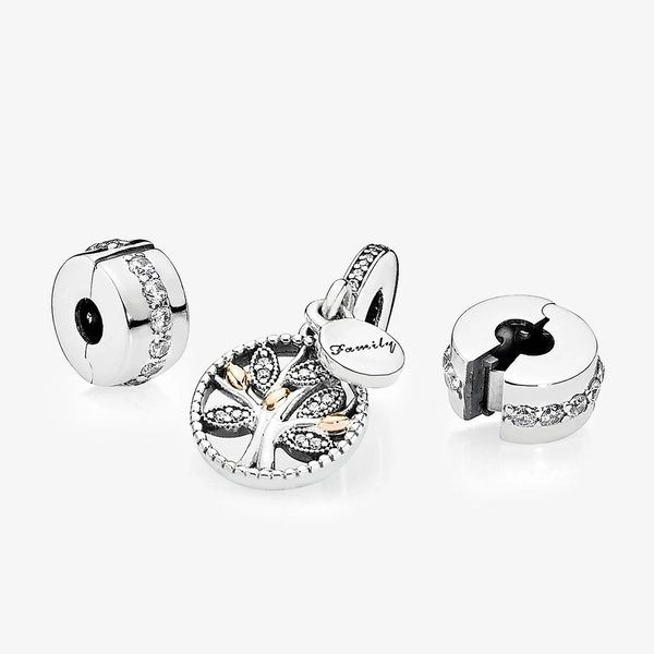 Familienstammbaum Charms Geschenkset von PANDORA, Schneller Versand - Nordicspectra.de