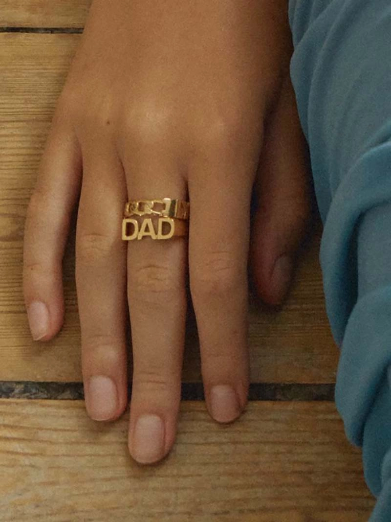 Dad Ring Gold - Maria Black - Snabb frakt & paketinslagning - Nordic Spectra