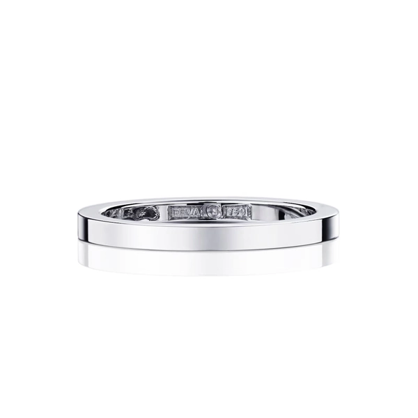 Plain & Signature Thin Ring Platinum från Efva Attling