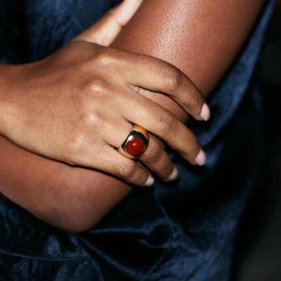 Agatha Ring Red Gold - Edblad - Snabba leveranser - Gratis paketinslagning