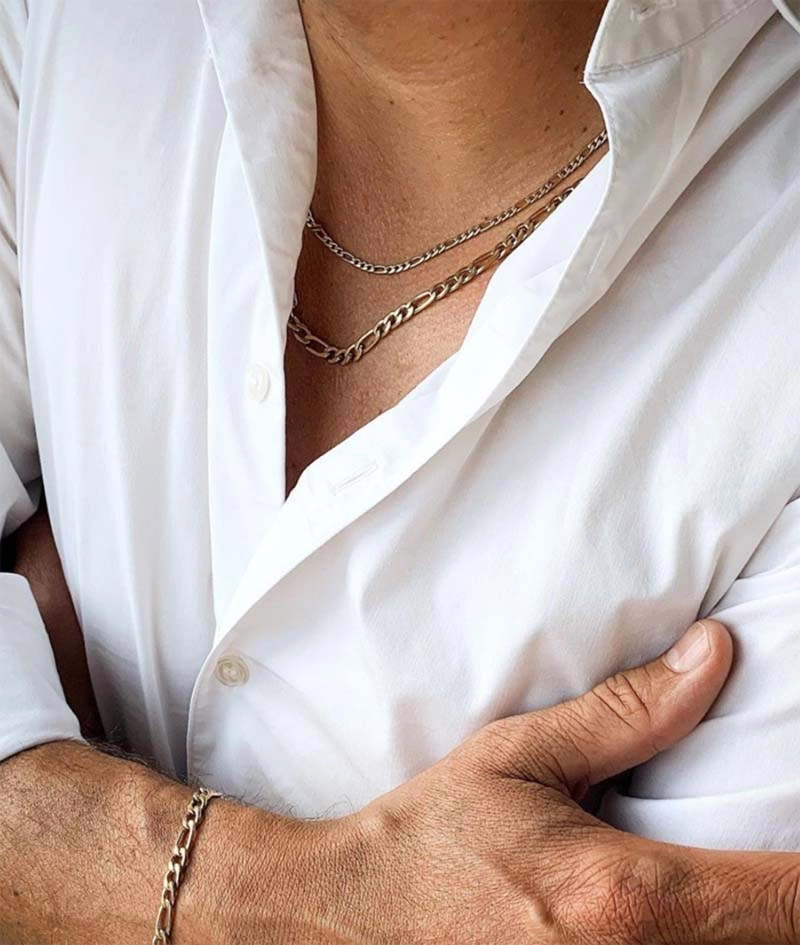 SCOTT Medium Halsband Guld - AROCK - Snabb frakt & paketinslagning - Nordicspectra.se