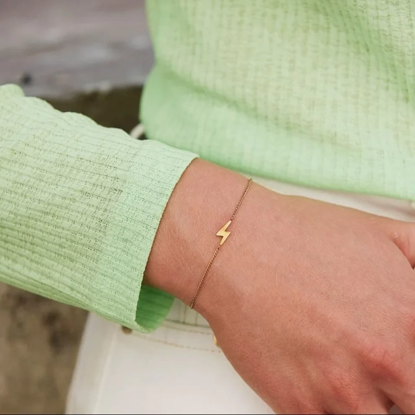 Lightning Bracelet Gold - Edblad - Snabb leverans - Gratis paketinslagning