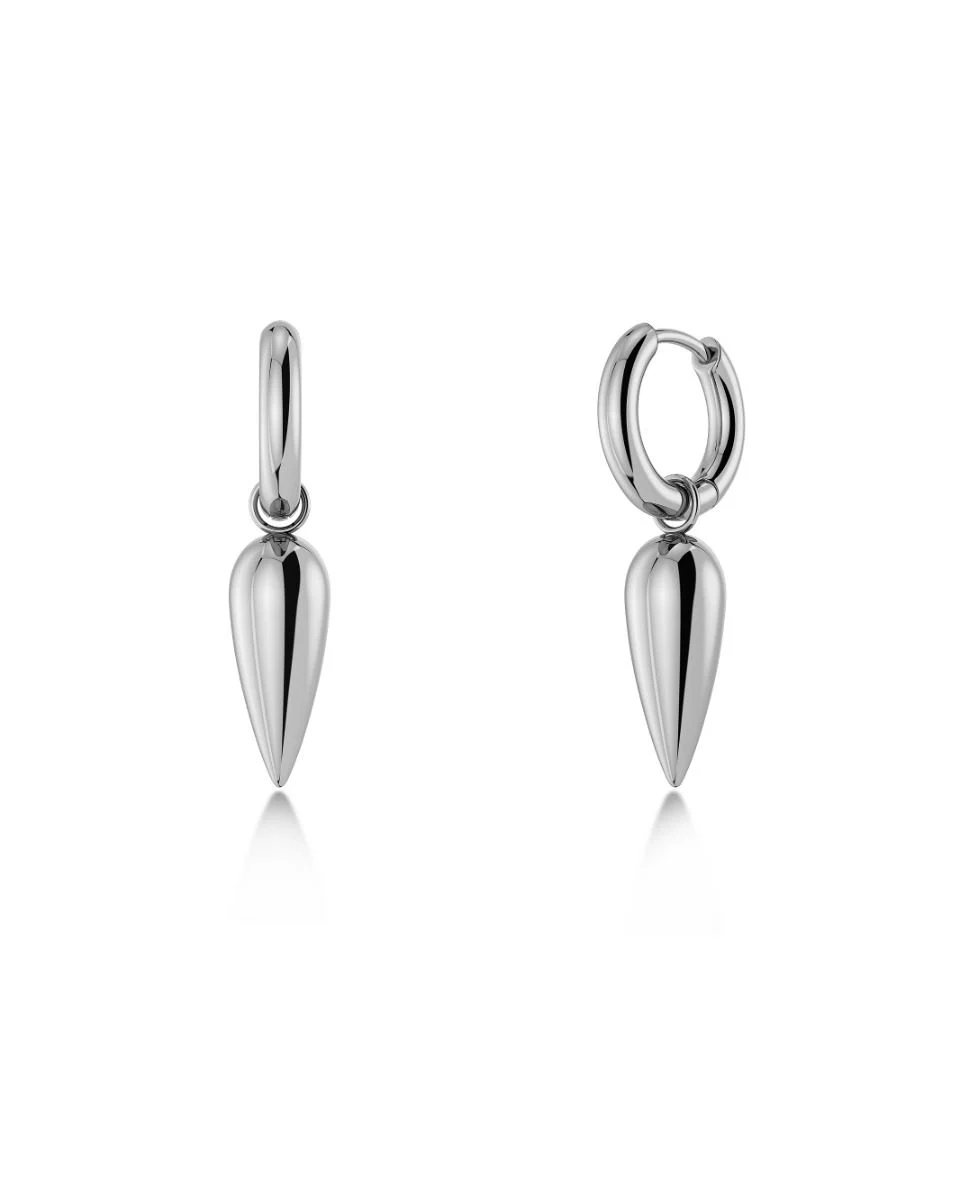 Edblad - Peak Spike Hoops Silver