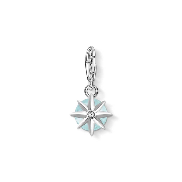 Charm-Anhänger Geburtsstein März von Thomas Sabo, Schneller Versand - Nordicspectra.de