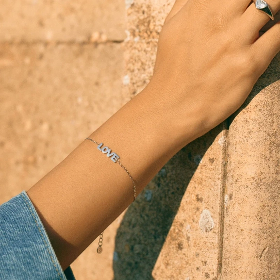 Love Bracelet Steel - Edblad - Snabb leverans - Gratis paketinslagning
