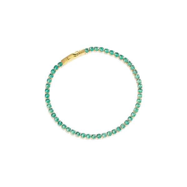 Ellera Grande Armband Grön Guld från Sif Jakobs