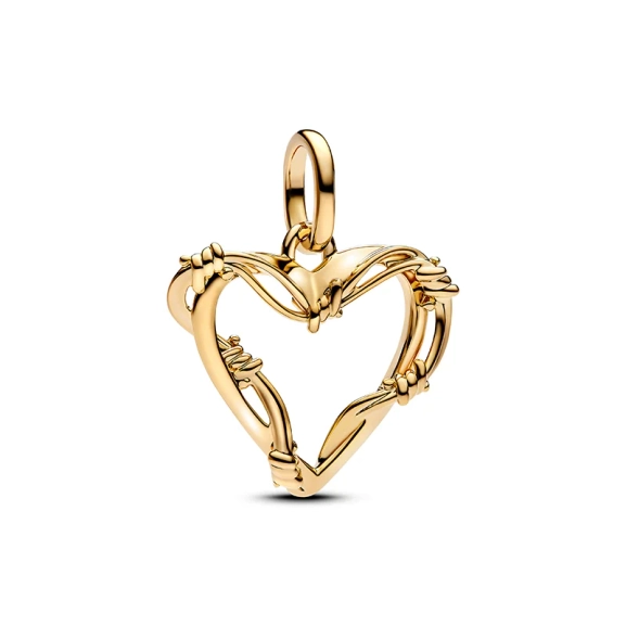 Herzförmiger Anhänger aus Gold aus der Pandora ME-Kollektion