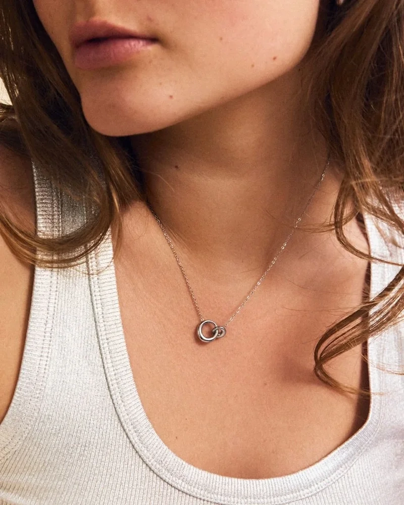 Furo Orbit Necklace Steel - Edblad - Snabb leverans - Gratis paketinslagning