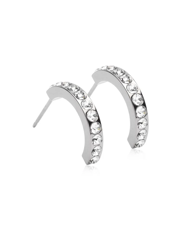 Blomdahl - NT Pendant Brilliance Curved 15 mm Crystal