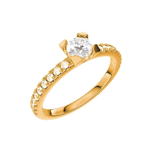 North 017 Lab Grown Diamond Gold - Wedding & engagement rings - Schalins - Scandinavian design - Nordic Spectra