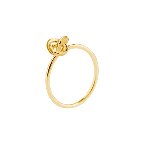 Le Knot Drop Ring Gold - Drakenberg Sjölin Ringar - Snabb frakt & paketinslagning - Nordic Spectra