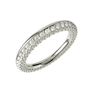 Aure 28 White Gold - Wedding & engagement rings - Schalins - Scandinavian design - Nordic Spectra