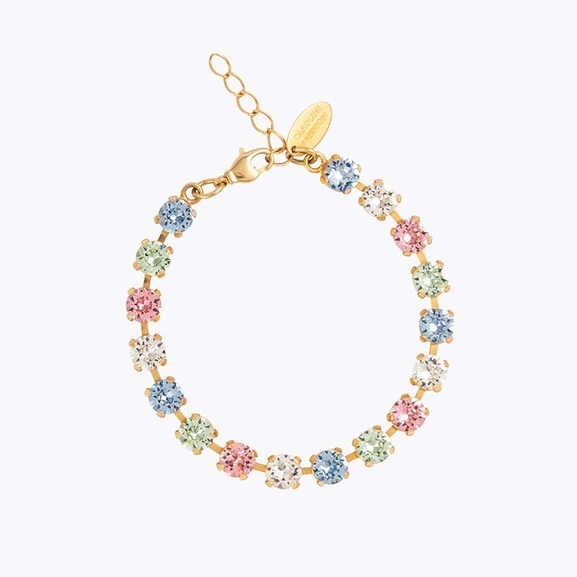 Nicola Bracelet Gold Floral Combo - Caroline Svedbom - Snabb leverans - Nordic Spectra