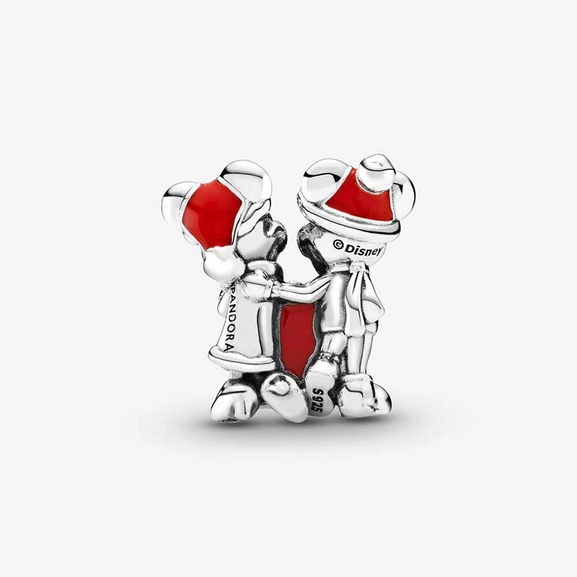 Disney Musse Pigg och Mimmi Pigg Julklapp Berlock - PANDORA - Snabb frakt & paketinslagning - Nordicspectra.se