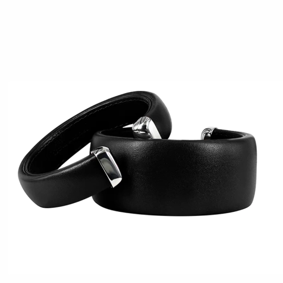AVA Läder Armband Svart 30 mm - Astrid & Agnes - Nordic Spectra