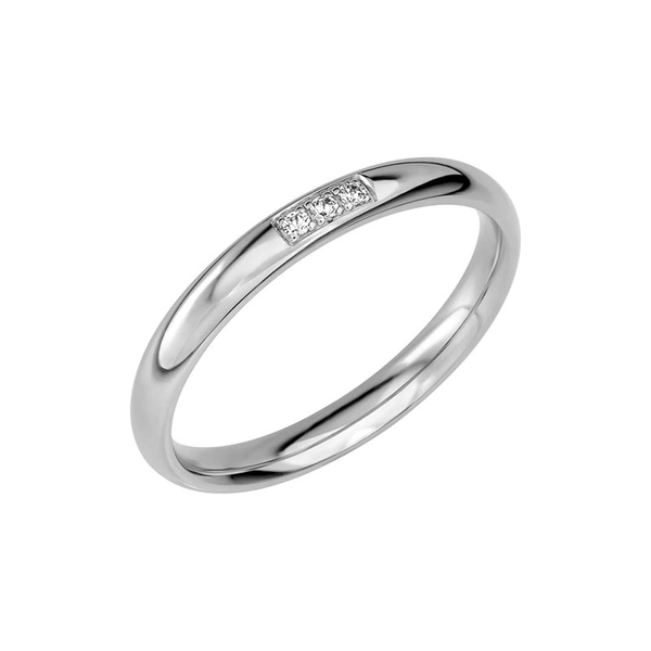 SR2044 Platina - Vigsel- & förlovningsringar - Schalins - Fri storleksändring* - Nordic Spectra