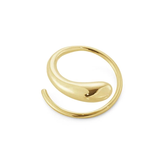 Mercy Wirbelohrringe Gold von Georg Jensen, Schneller Versand - Nordicspectra.de