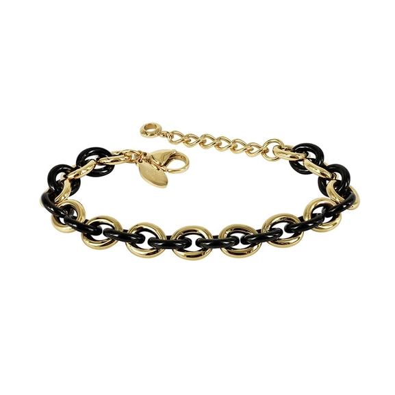 RUBY Small Armband Svart/Guld - Astrid & Agnes - Nordic Spectra