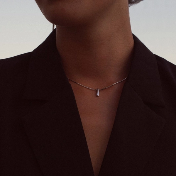 Bar Necklace Steel - Edblad - Snabb frakt & paketinslagning - Nordicspectra.se