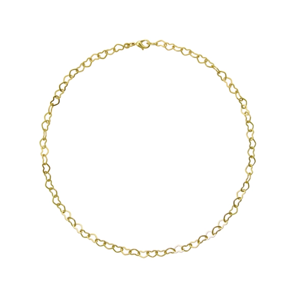 Heart Chain Necklace Gold - Caroline Svedbom - Nopea toimitus ja lahjapakkaus