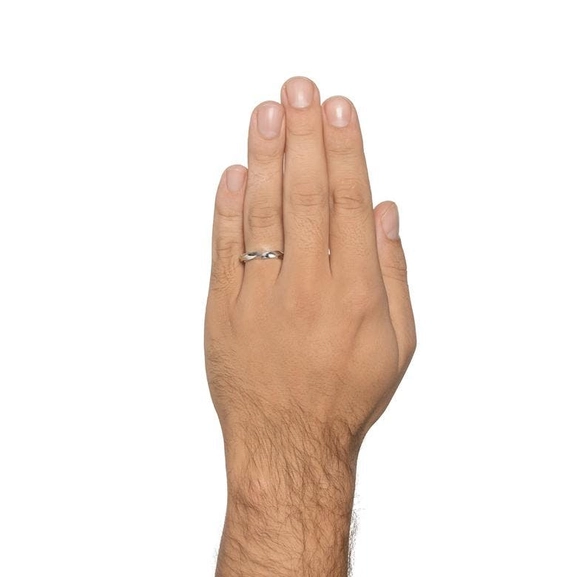 Viking Wide Ring White Gold - Efva Attling ringar - Snabb frakt & paketinslagning - Nordicspectra.se
