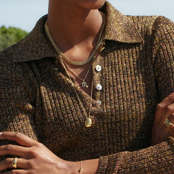 Lulu Necklace L Gold - Edblad - Snabba leveranser - Gratis paketinslagning
