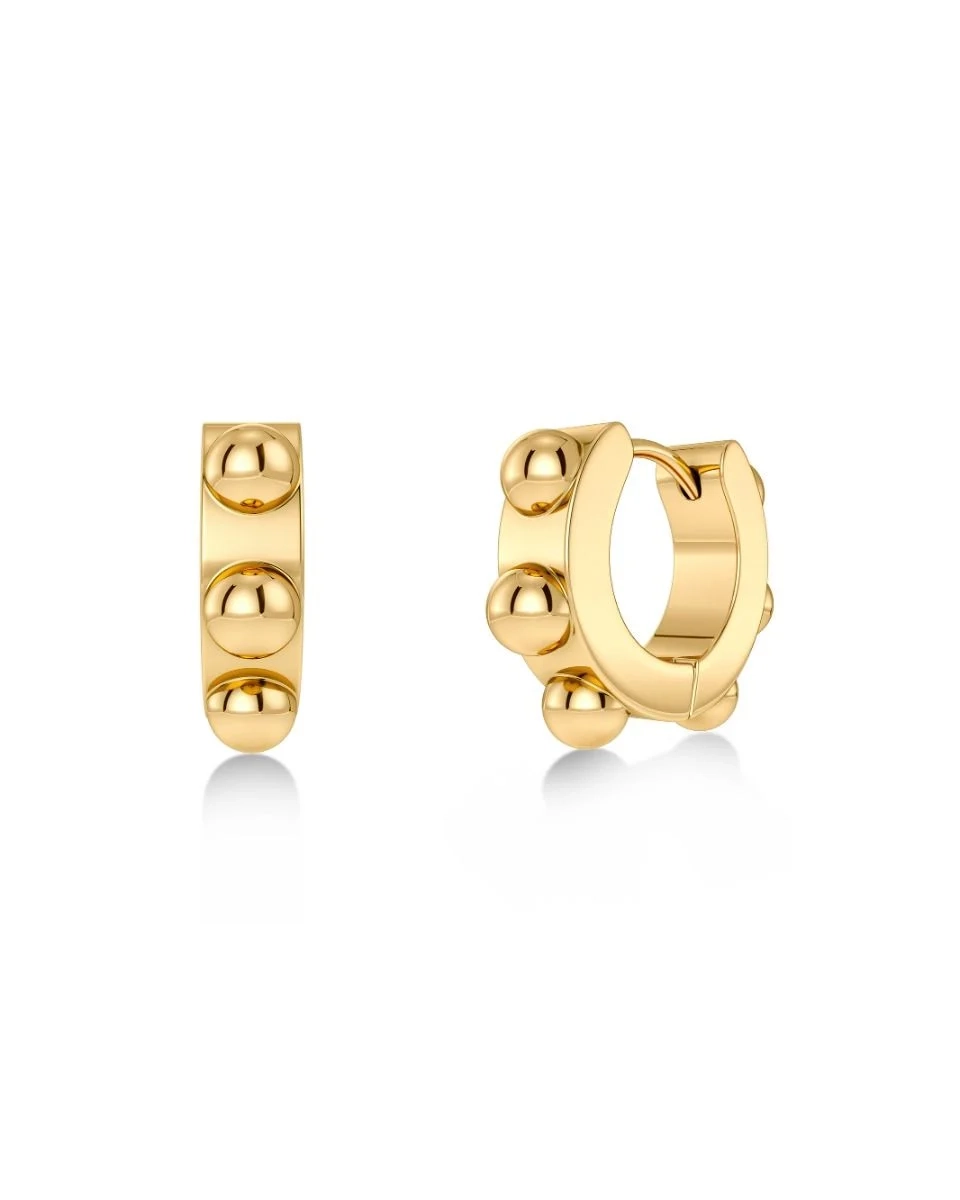Edblad - Stud Hoops Gold