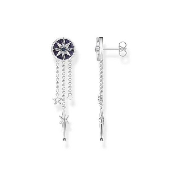 Ohrringe Royalty Stern Mit Steine Silber von Thomas Sabo, Schneller Versand - Nordicspectra.de