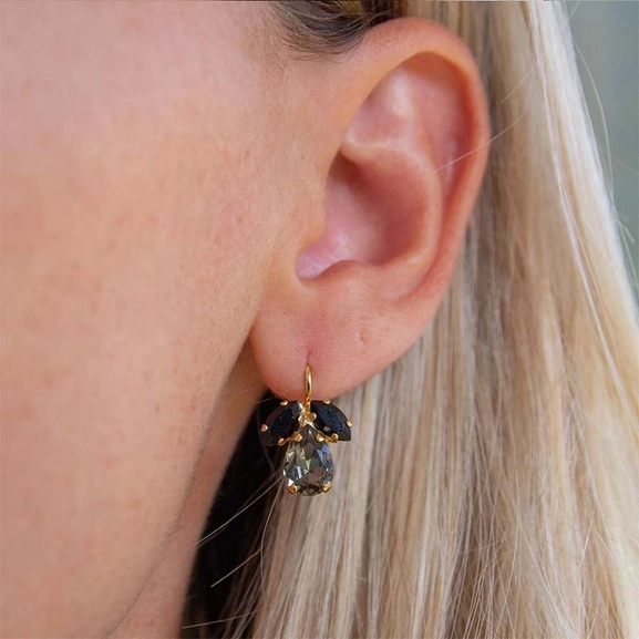 Petite Timo Gold Black Diamond - Caroline Svedbom - Nopea toimitus ja lahjapakkaus - Nordic Spectra