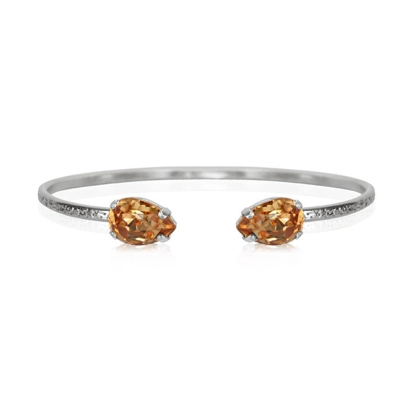 Petite Drop Bracelet Rhodium Light Colorado Topaz - Caroline Svedbom - Snabb frakt & paketinslagning - Nordicspectra.se