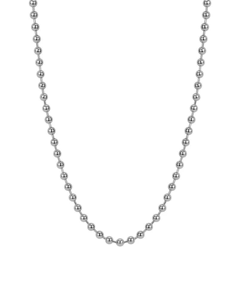 Astrid & Agnes - ANNIE Kort Halsband 3 mm Stål