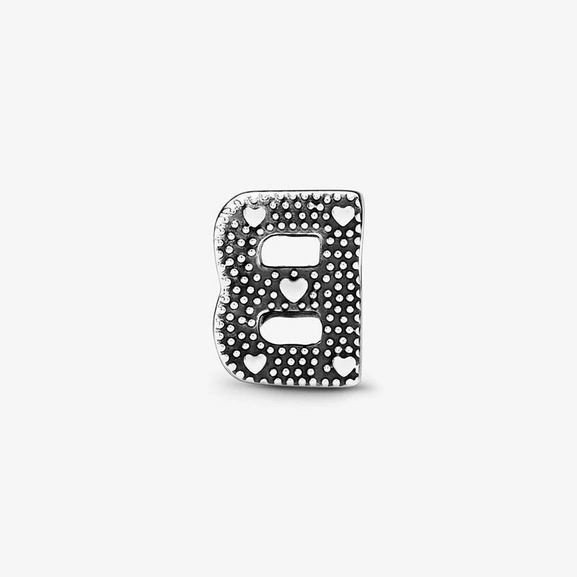 Buchstabe B Alphabet-Charm von PANDORA, Schneller Versand - Nordicspectra.de