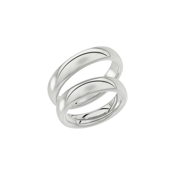 220-5 Silver - Vigsel- & förlovningsringar - Schalins - Fri storleksändring* - Nordic Spectra