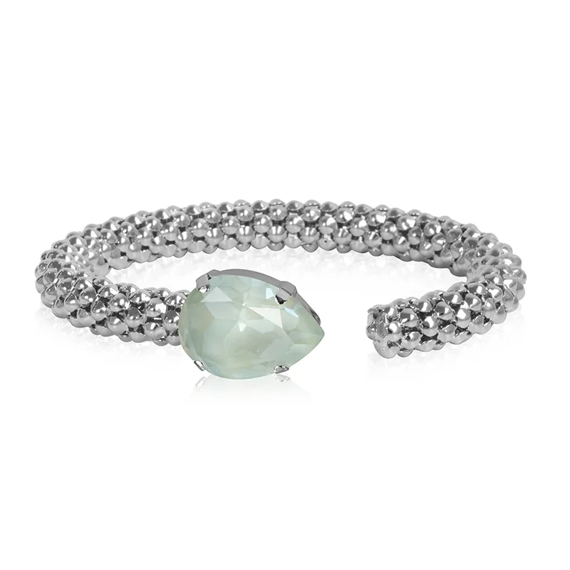 Caroline Svedbom - Classic Rope Bracelet Rhodium Agave Ignite