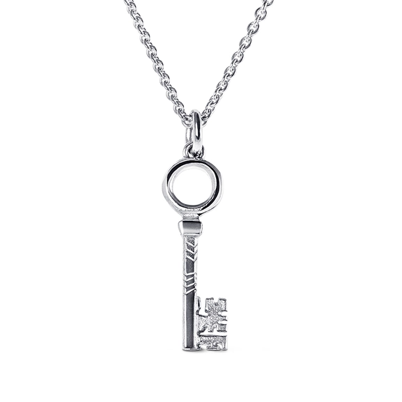 Key Necklace Silver - Nordic Spectra - Suuri valikoima & ilmainen lahjapaketointi - Nordicspectra.fi