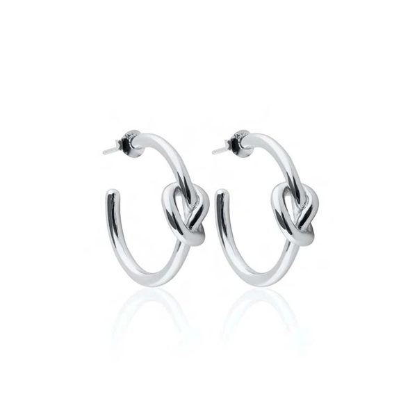 Knot Hoops Silver - Sophie By Sophie - Snabb frakt & paketinslagning - Nordicspectra.se