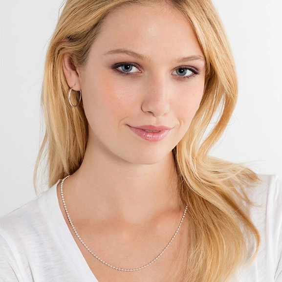 Kugelkette Silber von Thomas Sabo, Schneller Versand - Nordicspectra.de