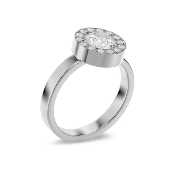 Thassos Ring Steel - Edblad - Snabb leverans - Gratis paketinslagning